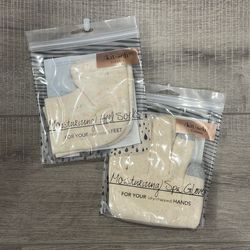 Kitsch cleanse moisturizing, spa gloves, and heel socks