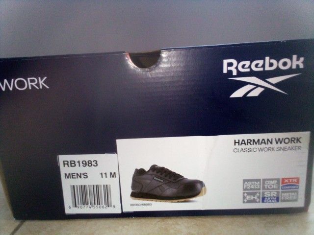 Reebok Composite Toe Sneakers Size 11