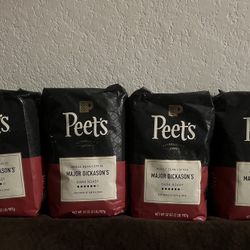 Pete’s coffee 32 ounce bag whole beam