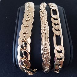Gold 18k Deep Gold Plated Bracelets