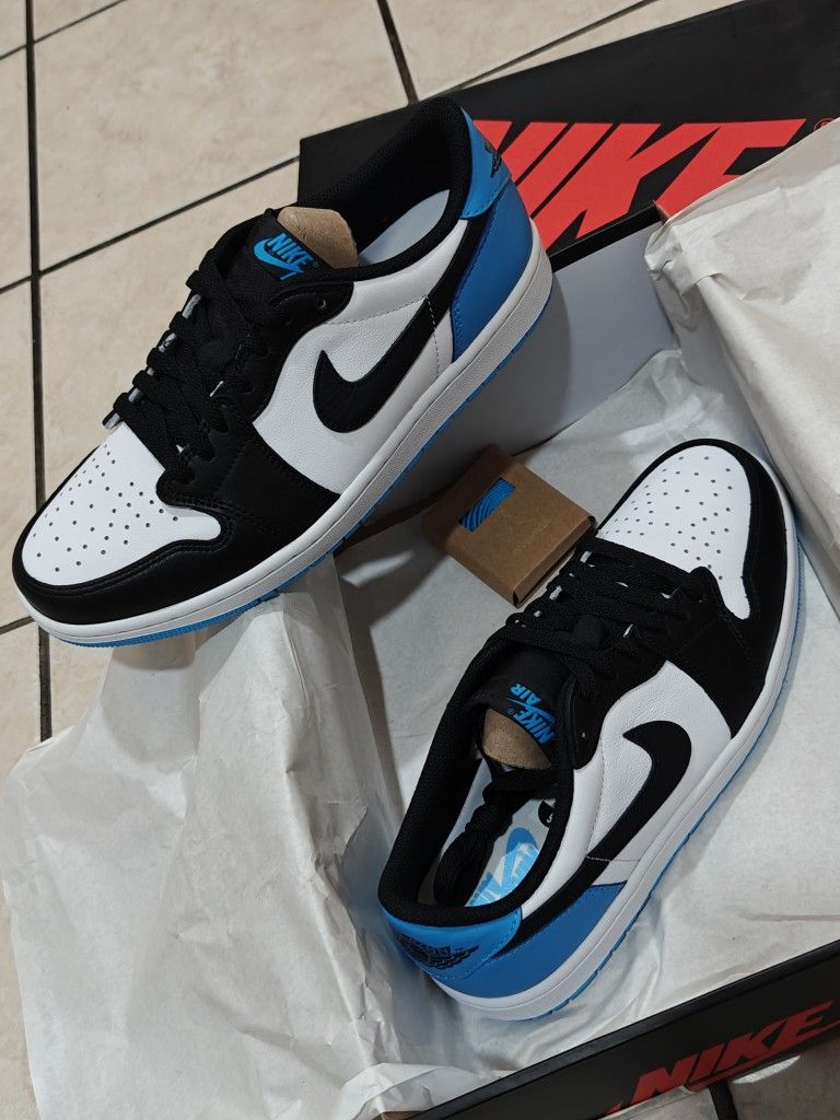 NEW Nike Air Jordan Low OG Powder Blue Size 9 Mens
