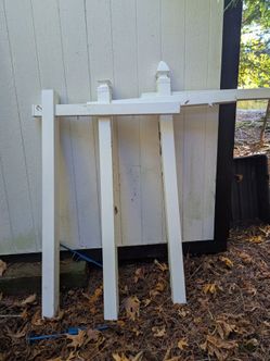 Plastic open house sign holder
