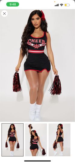 Cheerleader Costume L