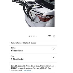 Saris Bone Rack - 3 Bike Rack For Cars And SUVs