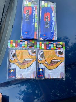 FIFA capes for kids/ headbands
