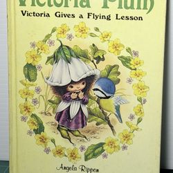 1981 Vintage Victoria Plum Gives A Flying Lesson by Angela Rippon (Hardcover)