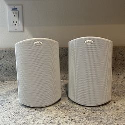 Polk Audio Atrium4 White Speakers 