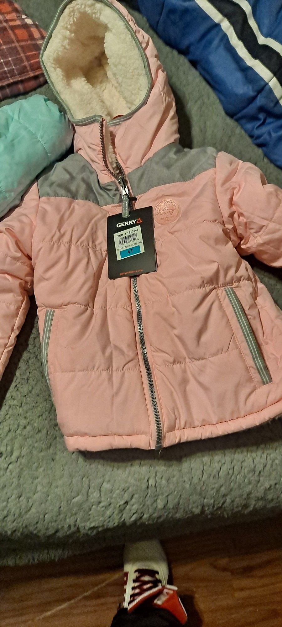 New Kids Jacket With Hat