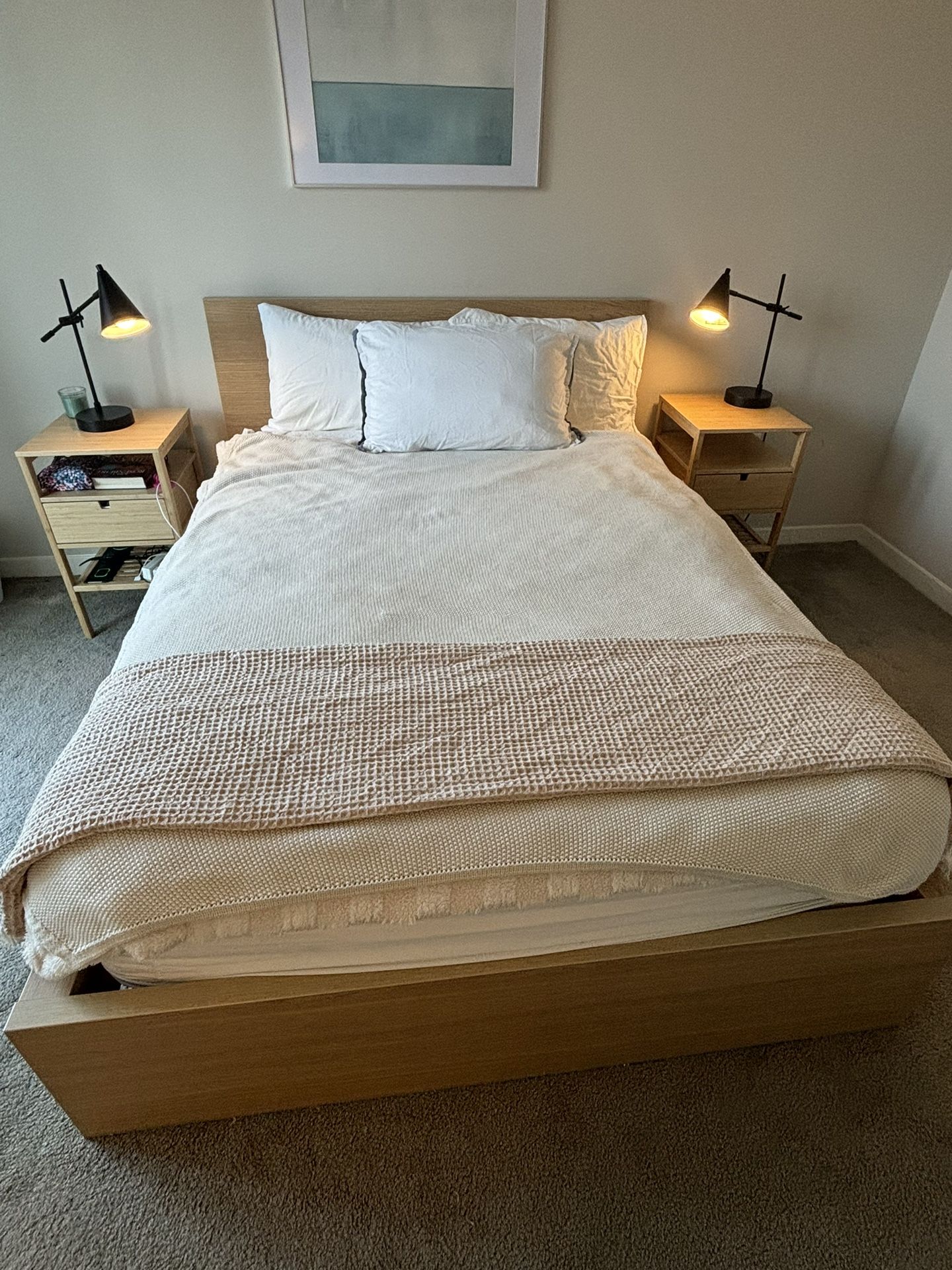 IKEA Malm Bed— Full Size