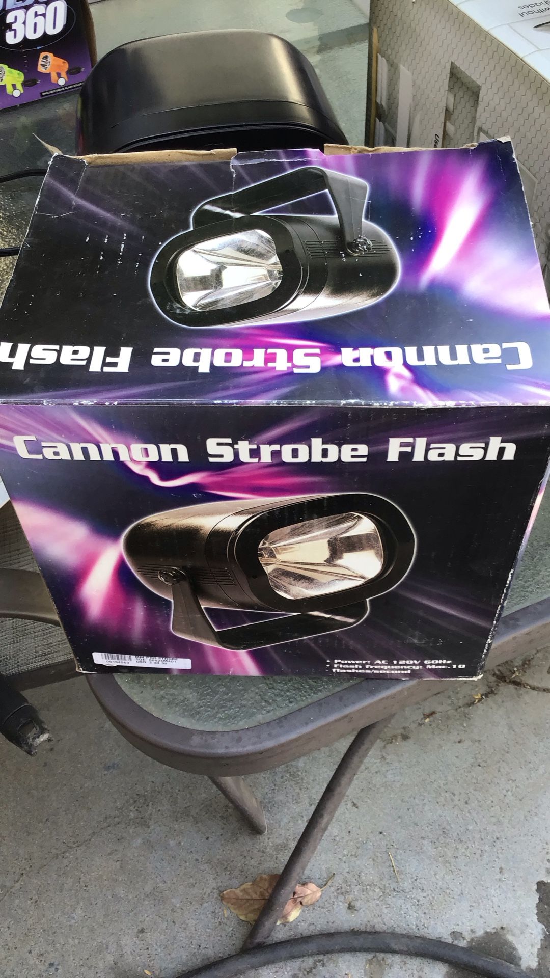 Cannon Strobe Flash