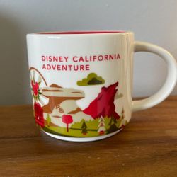 Starbucks You Are Here Mug Disney California Adventure Edition