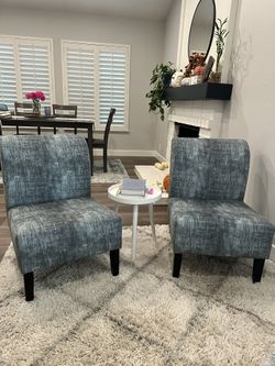 Blue Accent Chairs