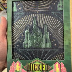 Wicked Emerald City Sculpted Journal 182 Pages NWT