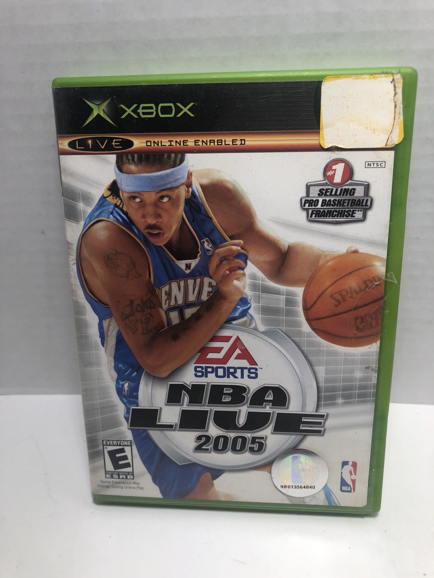 XBOX NBA Basketball LIVE 2005 No Manual