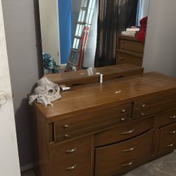 Dresser And Mirror And Dresser