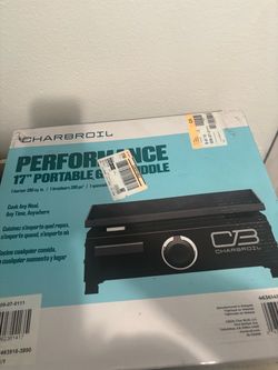 Charbroil performance portable gas griddle