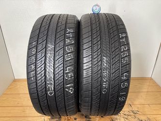 2 tires 255 45 19 uniroyal toger paw touring like new no repairs