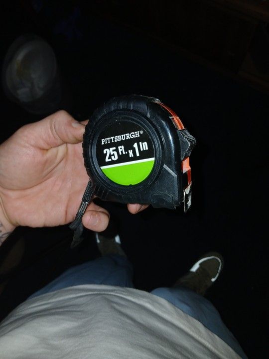 25 Foot Brand New Like 1 Inch Tape Measure