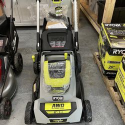 RYOBI Self-Propelled All Wheel Drive Mower 