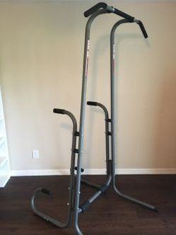 Stamina Power Tower (Dip Bar + Pull Up Bar Station)