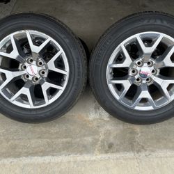 OEM 20” Snowflake Wheels With Tires