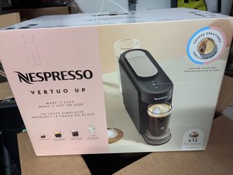 New Nespresso vertuo up machine