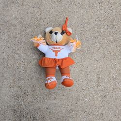 University Of Texas Cheerleader Doll Stuffed Bear