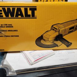 Dewalt 7" Heavy Duty Angle Grinder.