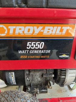 Troy-Bilt 5550 Watt Portable Generator