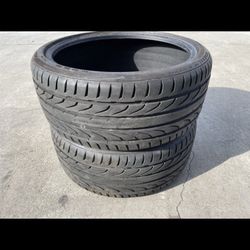 2 — 235/35r19 General G Max Tires 90% Treads Tires 