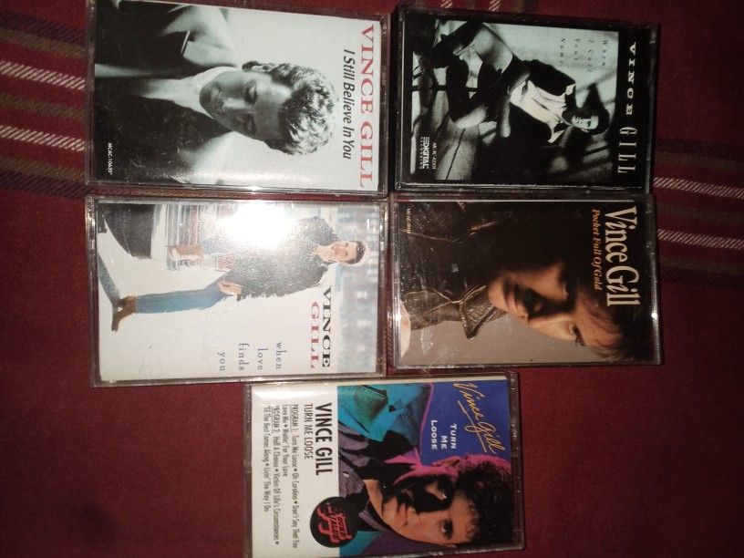 Vince Gill (5 Cassettes)
