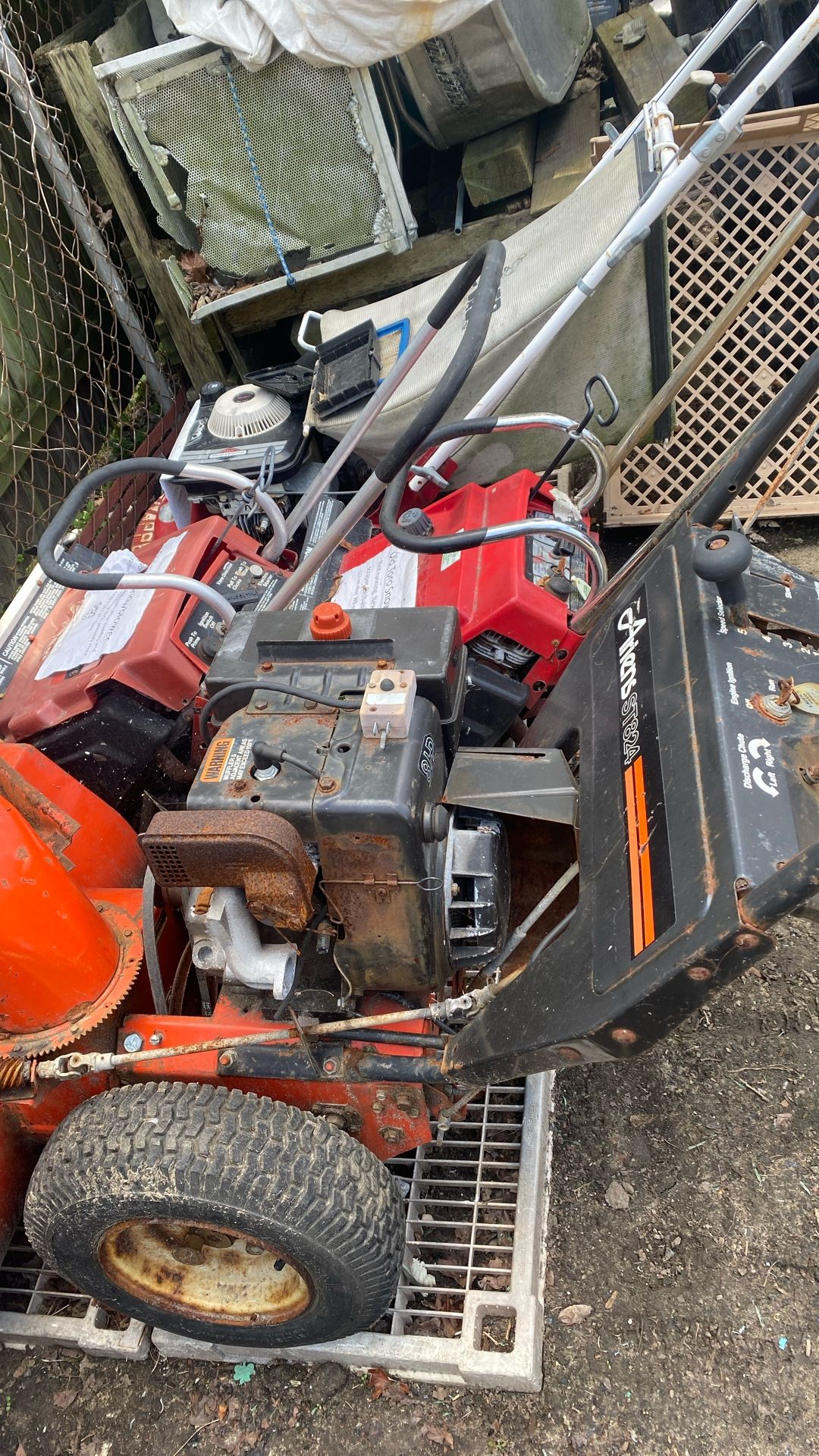 Used Mower Snowblower And More