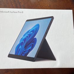 NEW Microsoft Surface 8 Pro, 11th Gen, 8GB Memory 256G