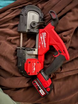 3inch bandsaw/ 2 8.0 batteries/battery charger