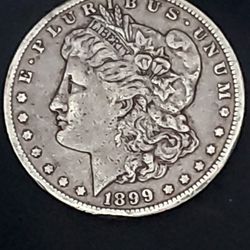1899 -O  Morgan Silver Dollar