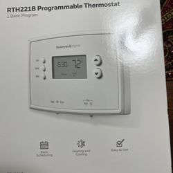 Honeywell Programmable Thermostat RTH221B Thumbnail