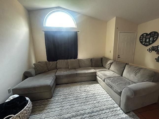 MUST GO!! LARGE MACY'S GREY SECTIONAL