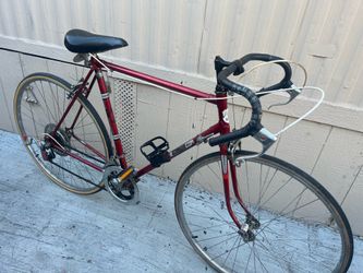 bike everything work good fast bike have 12 speeds / one tire little craket everything works