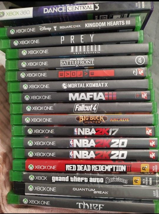 Xbox Games Xbox One Xbox X