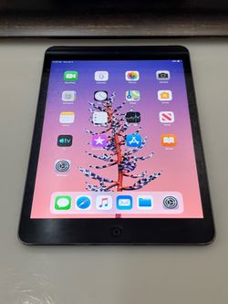 Apple iPad Mini 2nd Gen Black A1489 64GB Tablet 7.9” iOS 12.5.8 - $35