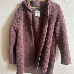 Victoria’s Secret PINK Sherpa Cardigan, Hoodie Jacket M/L