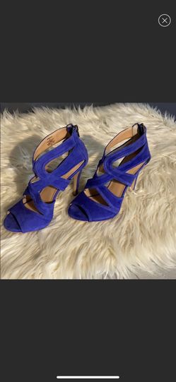 Suede Heeled Sandals 