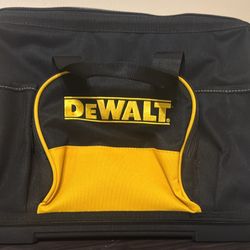 DEWALT Tool Bag, Water Resistant, Hard Bottom, 16-inch, Professional Tool Tote
