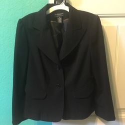 NWOT Black Worthington Blazer