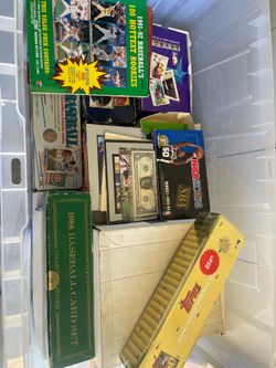 Sports card collection