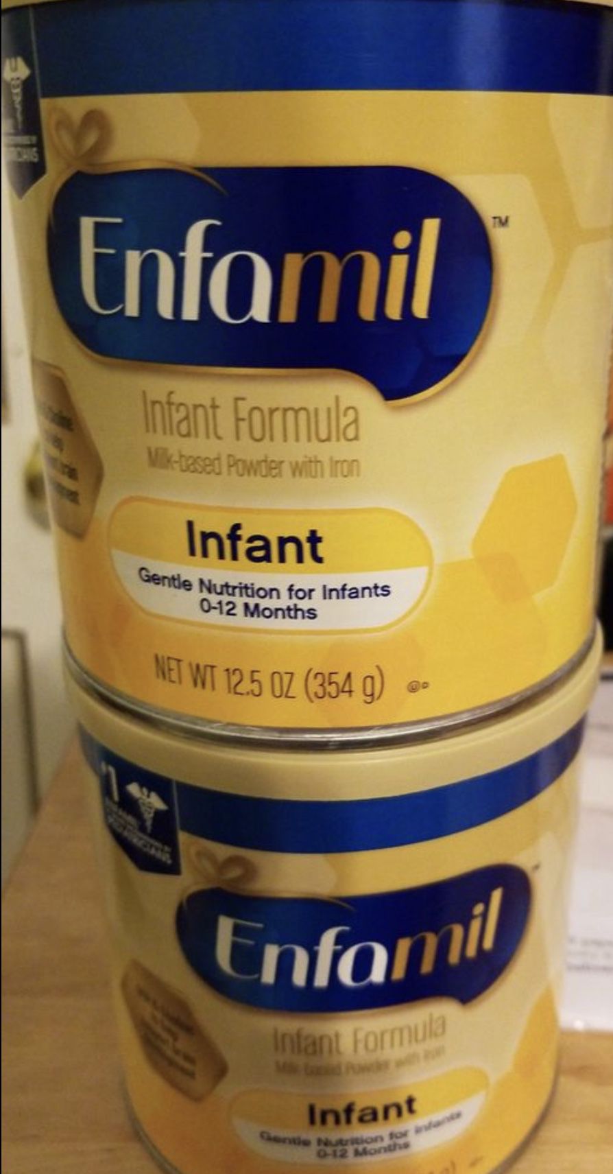 Enfamil infant 12.5 oz cans 18 available