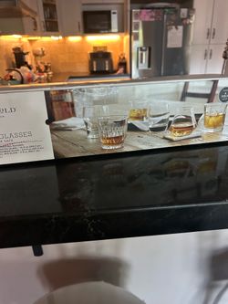 6-piece Threshold Cocktail Variety Glass Set.