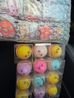Light up dumpling keychains