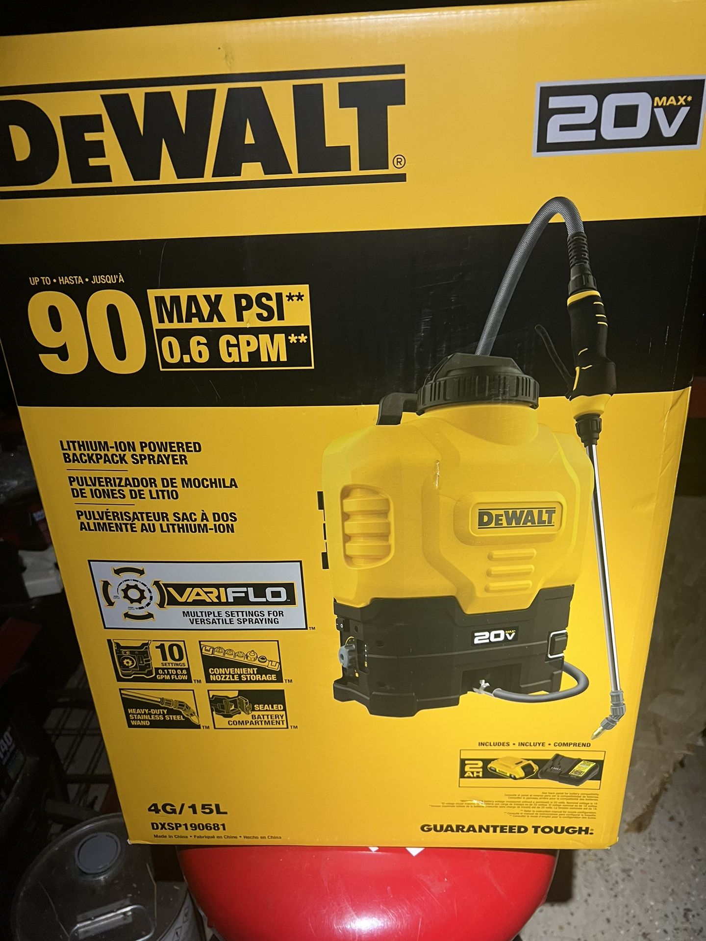 Dewalt Backpack Sprayer