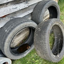 (2) 225/45R17 And (1) 215/45Z17 Tires